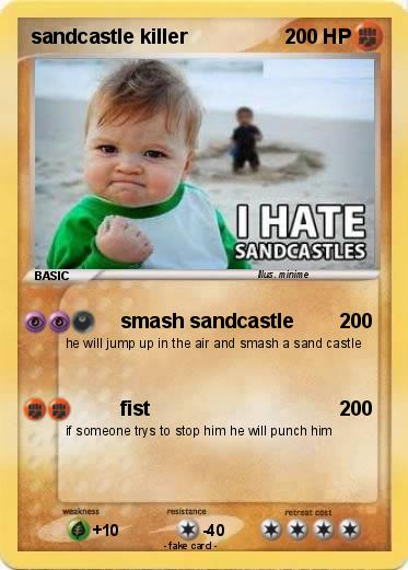 Pokemon sandcastle killer