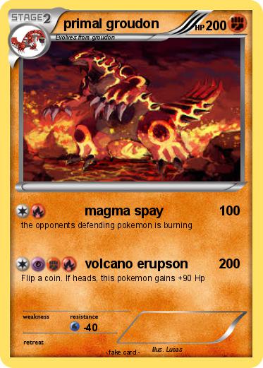 Pokemon primal groudon