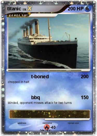 Pokemon titanic