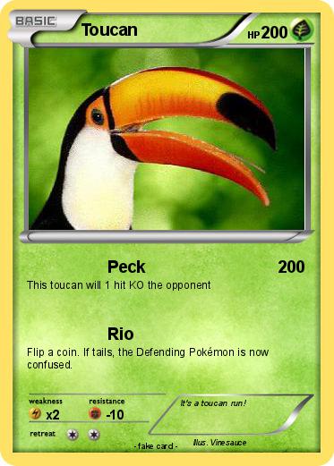 Pokemon Toucan