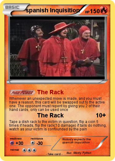 Pokemon spanish Inquisition