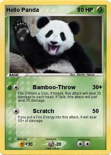 Pokemon Hello Panda