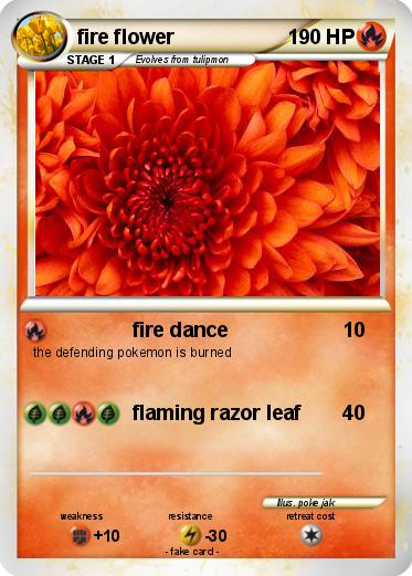 Pokemon fire flower