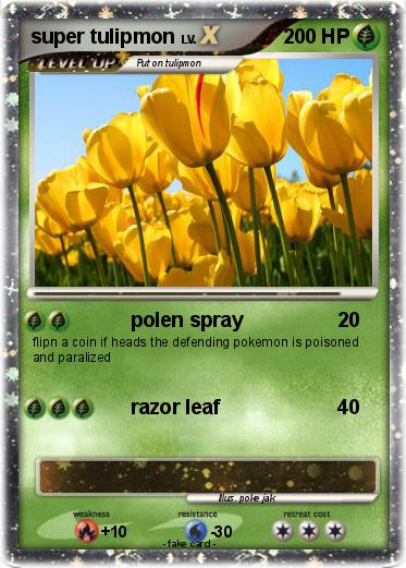 Pokemon super tulipmon