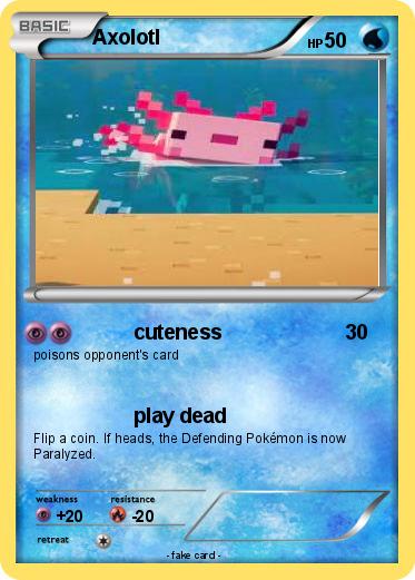 Pokemon Axolotl