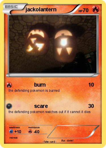 Pokemon jackolantern