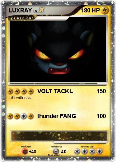 Pokemon LUXRAY