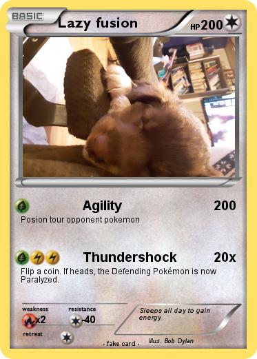 Pokemon Lazy fusion
