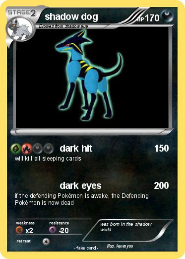 Pokemon shadow dog
