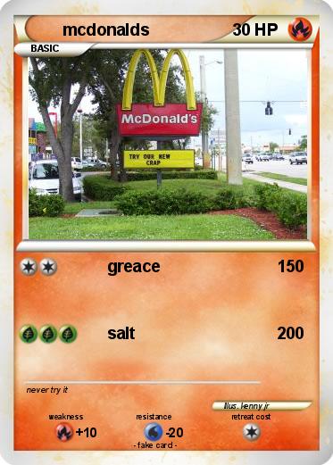 Pokemon mcdonalds