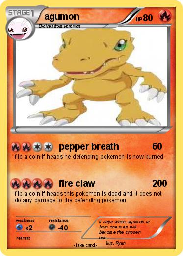Pokemon agumon