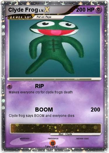 Pokemon Clyde Frog