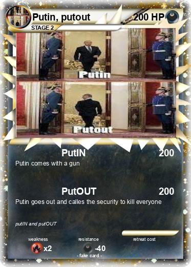 Pokemon Putin, putout