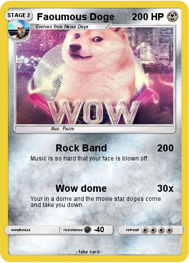 Pokemon Faoumous Doge