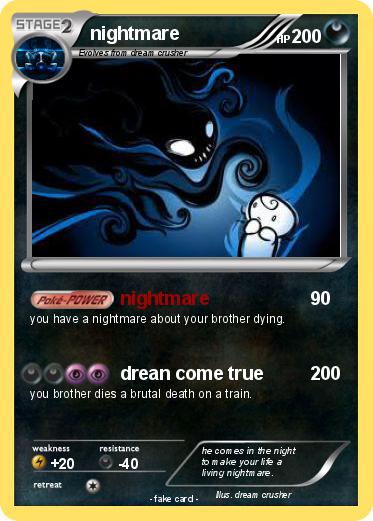 Pokemon nightmare