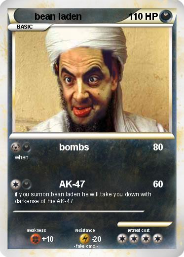 Pokemon bean laden