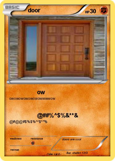 Pokemon door