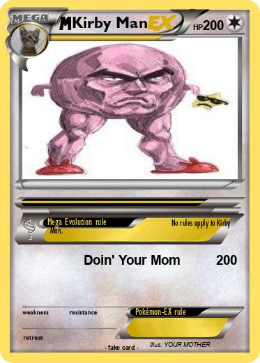 Pokemon Kirby Man