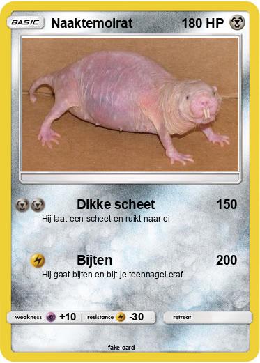 Pokemon Naaktemolrat
