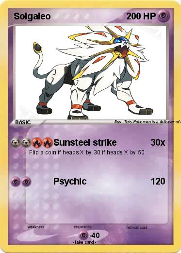 Pokemon Solgaleo