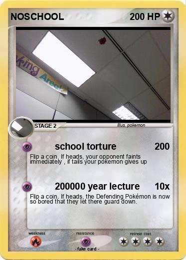 Pokemon NOSCHOOL