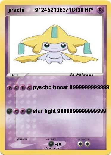 Pokemon jirachi       91245213637181