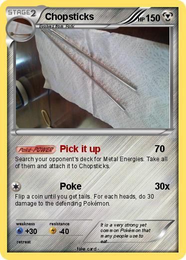 Pokemon Chopsticks
