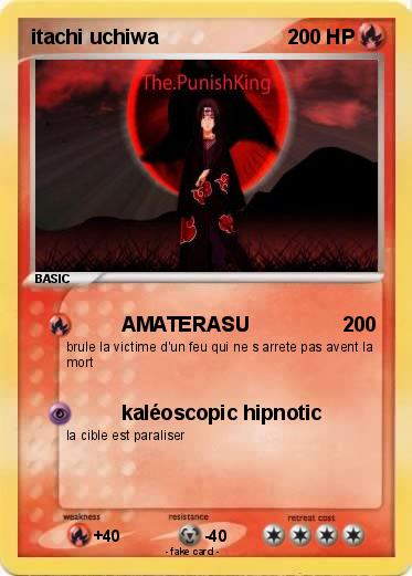 Pokemon itachi uchiwa