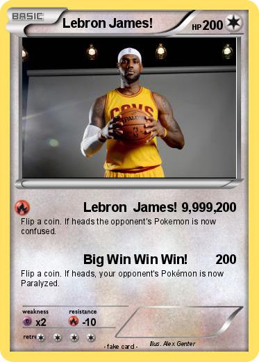 Pokemon Lebron James!