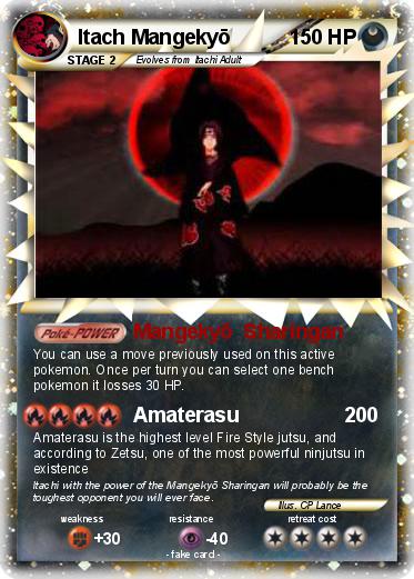 Pokemon Itach Mangekyō
