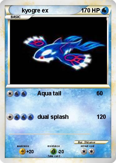 Pokemon kyogre ex