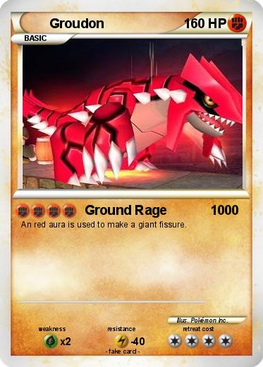 Pokemon Groudon