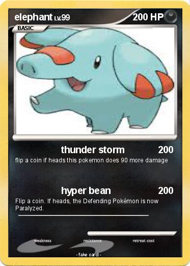 Pokemon elephant