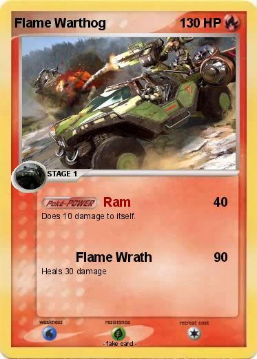 Pokemon Flame Warthog