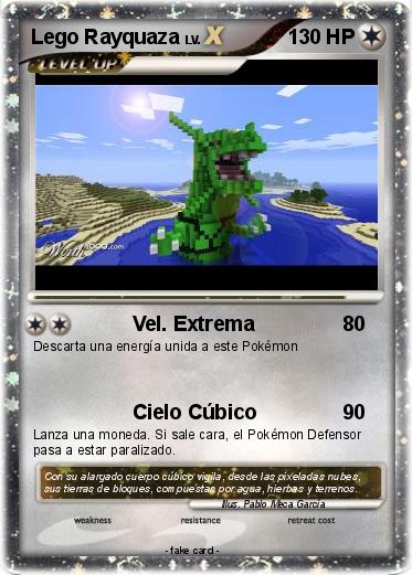 Pokemon Lego Rayquaza