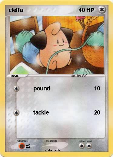 Pokemon cleffa