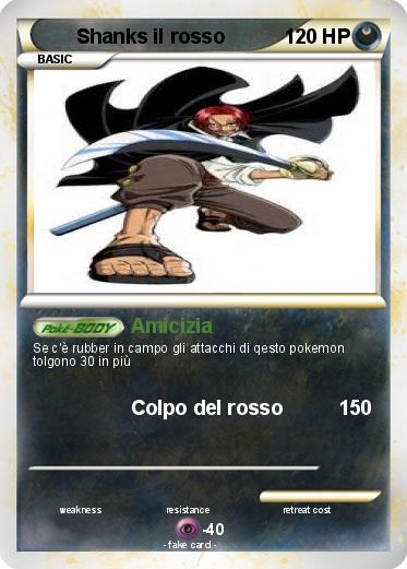Pokemon Shanks il rosso