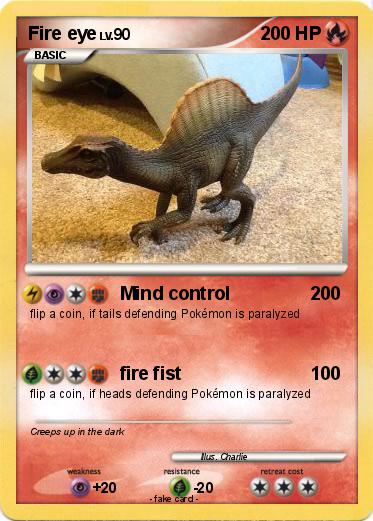 Pokemon Fire eye