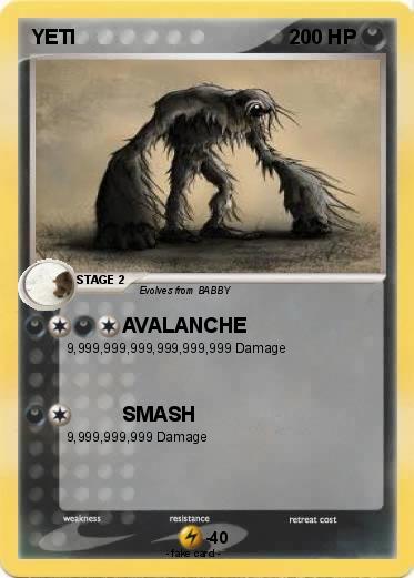 Pokemon YETI