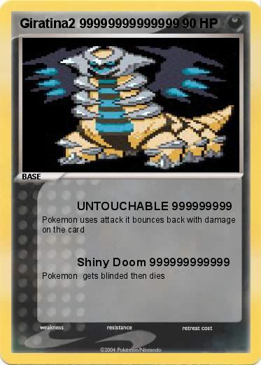 Pokemon Giratina2 99999999999999
