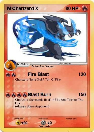 Pokemon M Charizard X