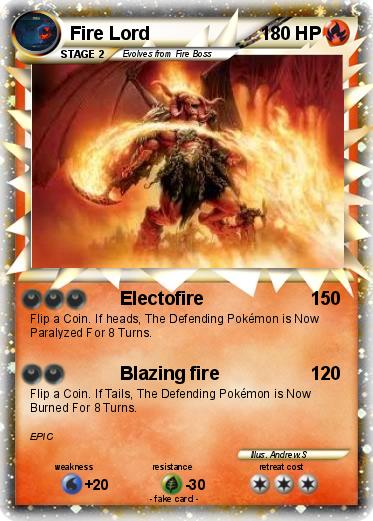 Pokemon Fire Lord