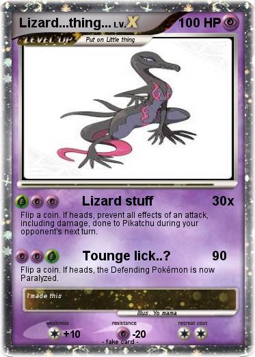 Pokemon Lizard...thing...