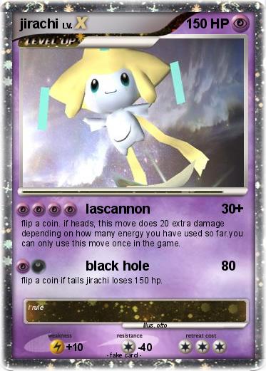 Pokemon jirachi