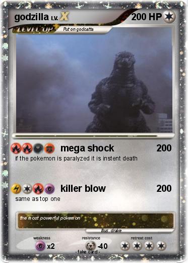 Pokemon godzilla