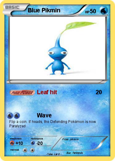 Pokemon Blue Pikmin