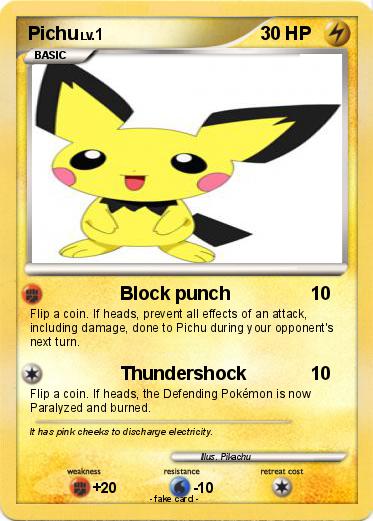 Pokemon Pichu