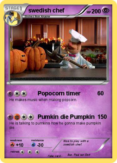 Pokemon swedish chef