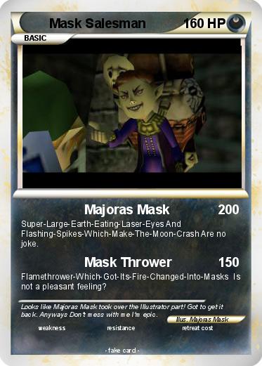 Pokemon Mask Salesman