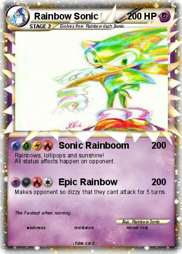 Pokemon Rainbow Sonic